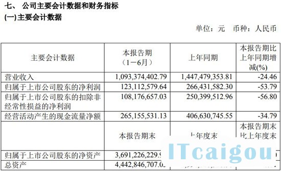 依顿电子财务数据