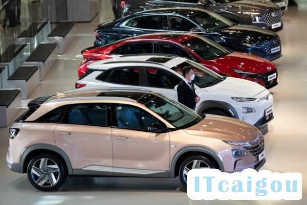 Inside Hyundai Motorstudio Showroom Ahead of Earnings Announcement